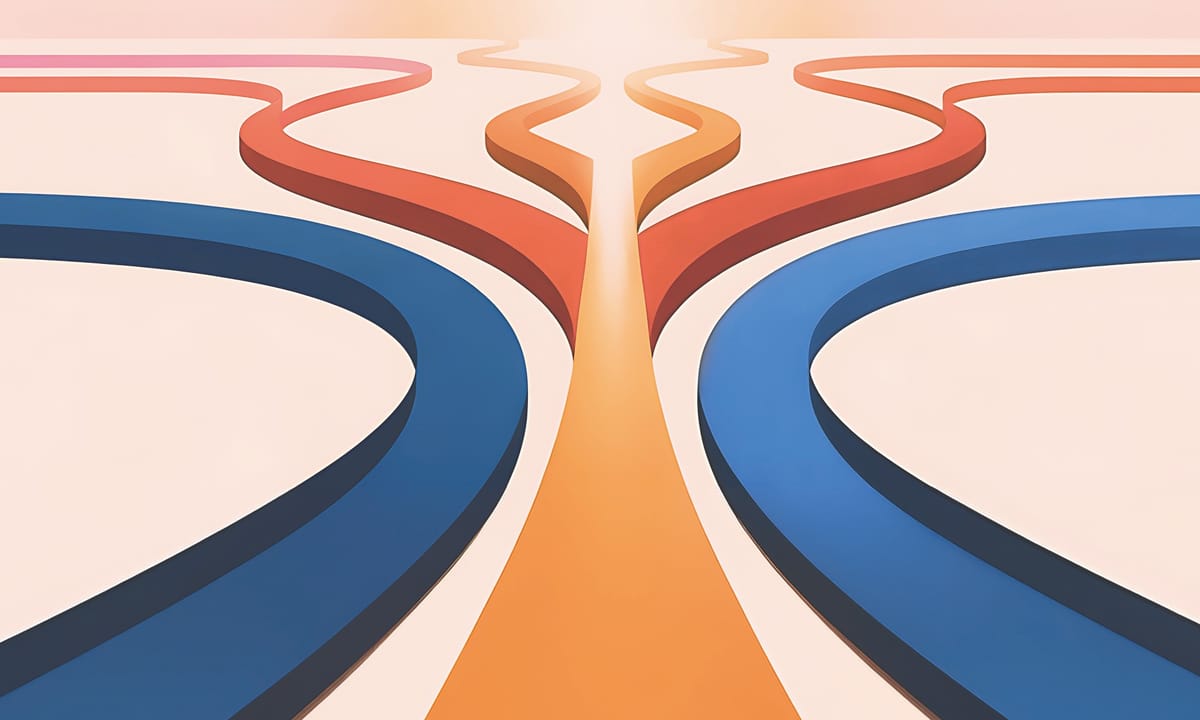 Design of colured lines for special report