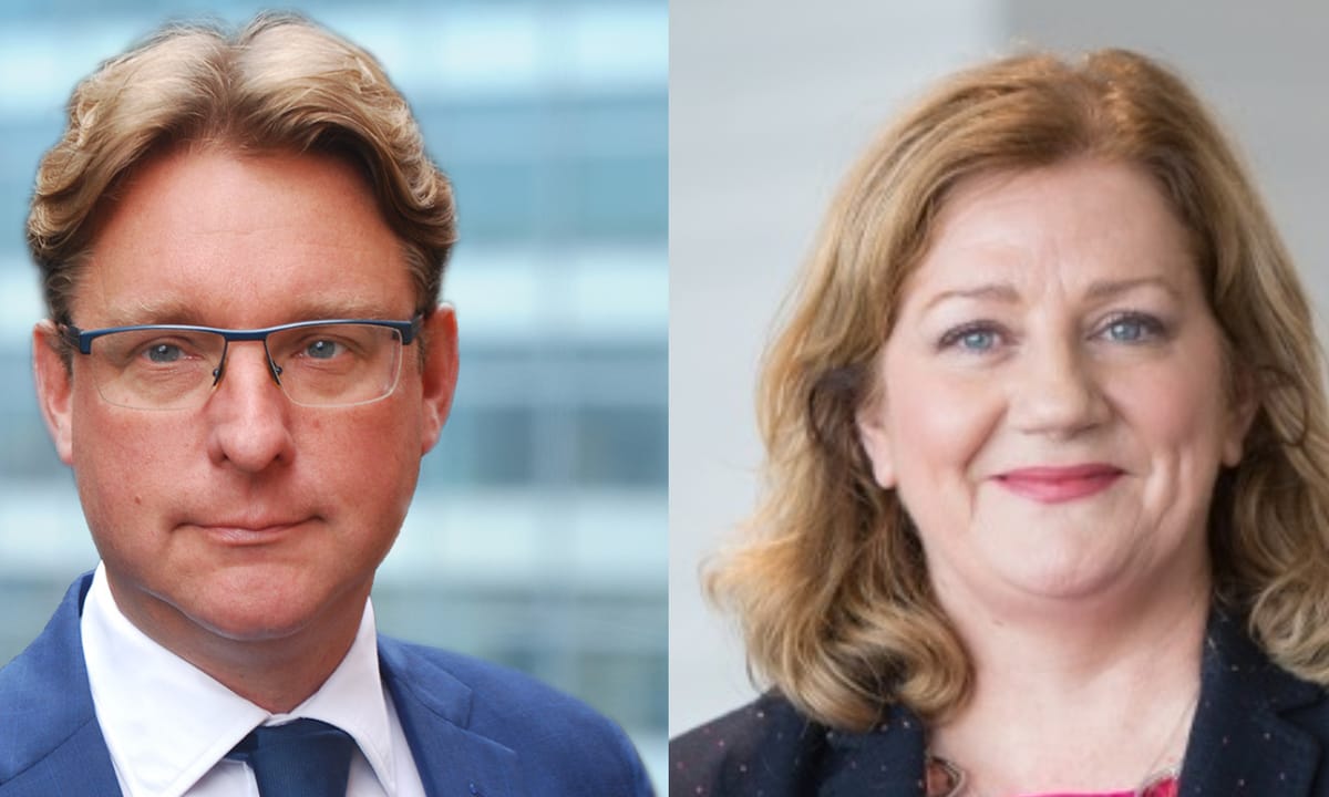 Matthew Bull and Jennifer Caldwell