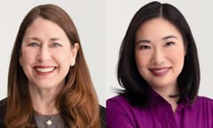 Formal portraits of Heather Brookfield (left) and Calise Cheng
