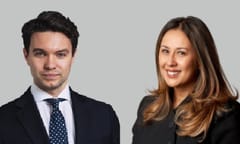 Headshots of Saara Idelbi and Sam Fowles