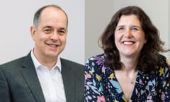 Headshots of Mark Watts and Hannah Crowther, of Bristow