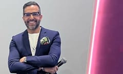 Photo of Raj Panasar at a conference