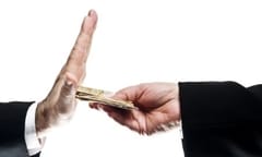 Study shows tackling corruption not a priority for many chief execs