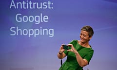 EU's Vestager casts her eye over Apple, Google and Amazon