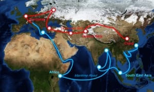 Chinese new silk road worth $350 bn in next five years