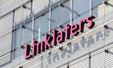 Luxembourg, Luxembourg - Oktober 3, 2014: linklaters in Luxembourg - linklaters LLP is a multinational law firm headquartered in London