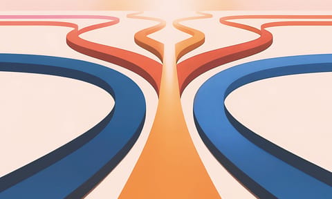 Design of colured lines for special report