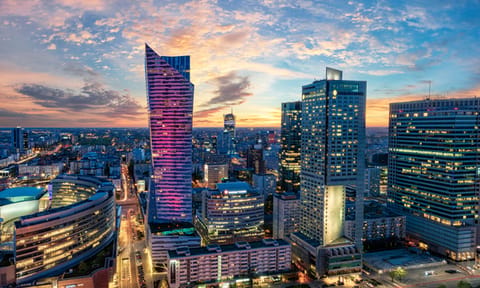 Warsaw skyline