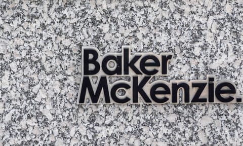 Photograph of Baker McKenzie logo