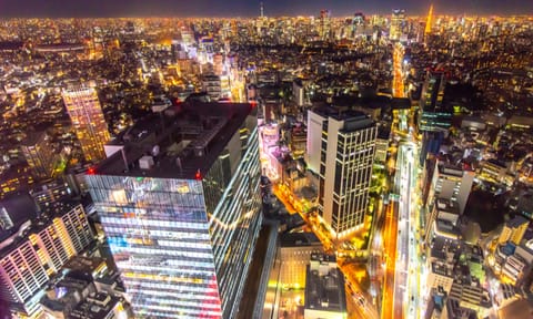 Night cityscape of Tokyo