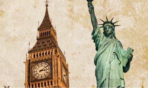 New York and London