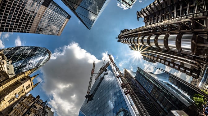 Skyscrapers in London
